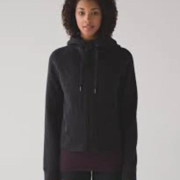 lululemon athletica Jackets & Blazers - Lululemon Fleece Be True Hoodie Black 4
